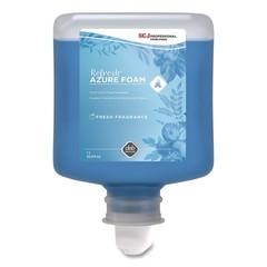 SC Johnson AZU1L 1 L Refresh Foaming Hand Soap Refill – Fresh Apple (6/CT) New