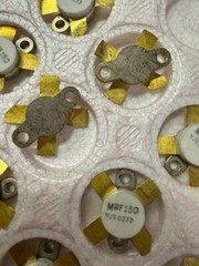 MRF150 Transistor RF Power FET 150W, to 150MHz, 50V 4-Pin Case 211-11 NJS 1 Each