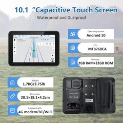 JY305 Tractor GNSS Autosteer System AB Line in Straight Curve A+ Pivot U-Turn