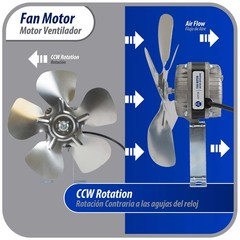 Appli Parts APFM-102E 10W refrigeration condenser and evaporator motor 220V 60Hz