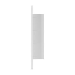 4×4 Access Panel for Drywall and Ceiling, White ABS Plastic, Hinged Door