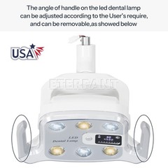 Dental 6LED 8W/9W Shadowless Light for Dental Chair/3.5X Binocular Loupe 5W 2LED
