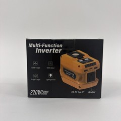 220W Power Inverter Multi-Function, Compatible with Dewalt 20V Battery