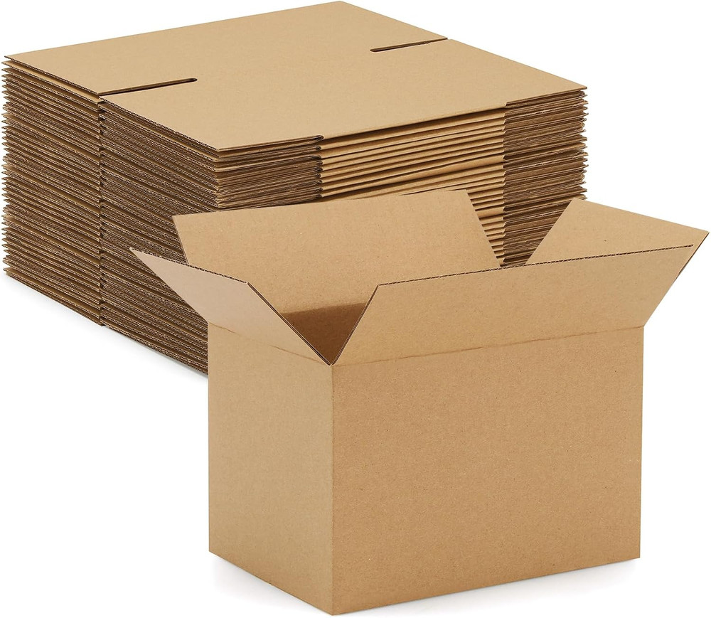 6X4X4-Small-Shipping-Boxes-30-Pack-Brown-Corrugated-Box-Mailers, Cardboard Boxes