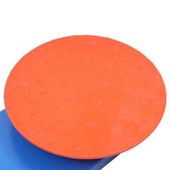 Manual Stretch Film Wrapping Machine Floor Mount 360° Pallet Turntable