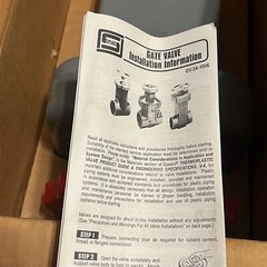 SPEARS Gate Valve Socket 2032-030C 3″ CPVC