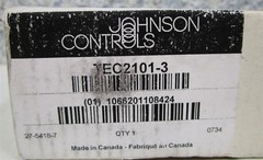 JOHNSON CONTROLS TEC2101-3 Thermostat Non-Programmable 1 Heat/ 1 Cool NEW