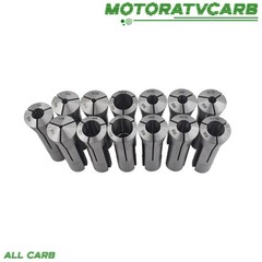 ALL-CARB Precision R8 Collet Set 13pc Mill Collets Set Collets for Mill Machine