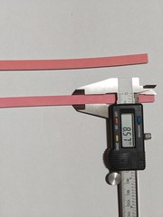 2 pcs conductive silicon zebra connector 160 mm x 8.5 mm x 3 mm strip LCD watch