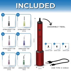 Rechargeable ESD Vacuum Pickup Pen for IC Component Placement and SMD Chip Re…