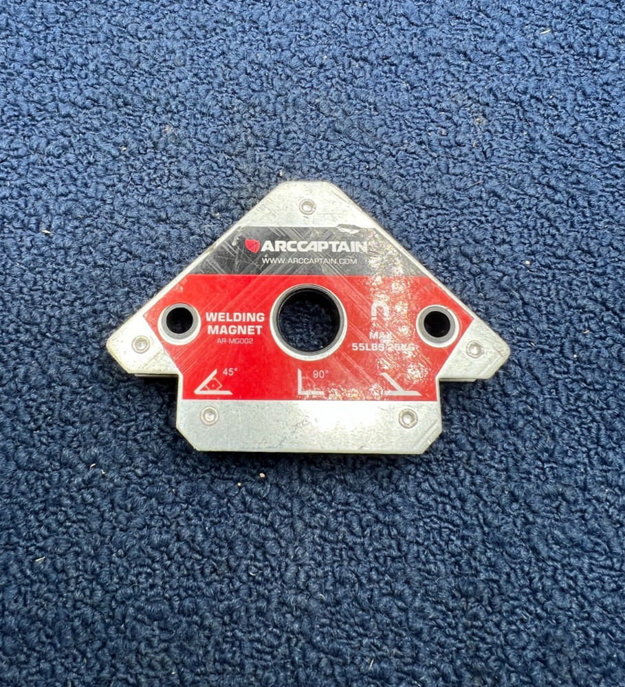ARCCAPTAIN Welding Magnet 55LBS/25KG AR-MG002, 45° 90° 135°