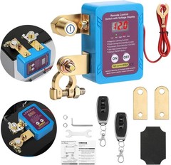 250A Remote Battery Disconnect Switch 12V for Car,Auto,Truck,RV,Marine | Volt…