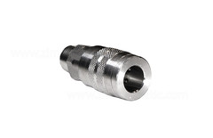 stainless steel quick connect coupler, 1/2″, female socket end, 1/2″ male thread