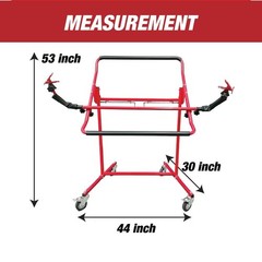 LAUCO Adjustable Bumper Repair Stand, Securely Holds Plastic Car Bumper Covers