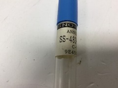 New Swagelok SS-483-A-8 SNO-TRIK Annealed Tube Nipple, 30,000 Psi, L:8″ OD: 1/4″