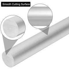1.25″ Diameter 6061 T651 Solid Aluminum Round Rod – 16″ Long for Various Uses
