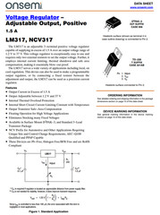 10PCS LM317TG LM317T ON 1.5A Adjustable Voltage Regulator 1.2-37V Linear TO-220