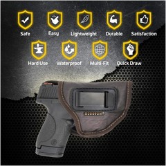Inside Waistband Gun Holster for Men/Women for Glock 26/27/33, M&P Shield, XD…