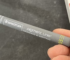 Staedtler Mars 0.3mm Fineliner Graphic Pigment Black Ink Box of 10 – New