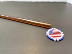 Ultem PEI Rod 1000-1000 Natural .500″ (1/2″) Diameter Rod x 1 Ft Long