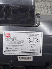 US Motors K55HXABW-1151 329311 Direct Drive 3/4 HP 1680 RPM 115/230v 60hz 1ph