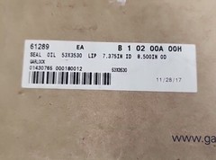 Garlock Klozure 21086-3530 Model 53 Oil Seal 7.375 ID 8.500 OD .625 Width New