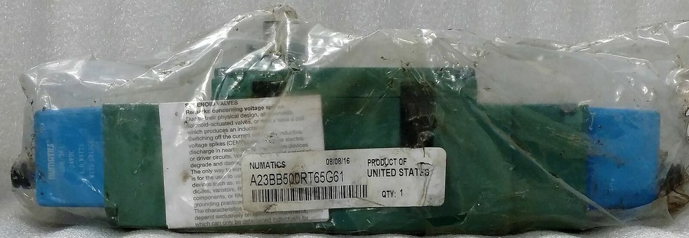 Numatics A23BB500RT65G61 Solenoid Valve
