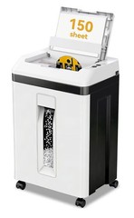 150-Sheet Paper Shredder Heavy Duty, Micro Cut and CDs/Cards