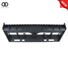 Pallet Fork Frame W Receiver Hitch & Spear Sleeves Skid Steer 4000lb Heavy-Duty