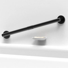1-1/4 x 24 inches Stainless Steel Designer Grab Bar for Bath Safety, Collecti…