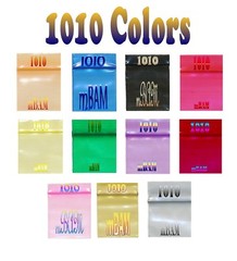 100 PACK DARK YELLOW 1010 Apple Zip Baggies 1.0X1.0″ Mini Bags COLOR
