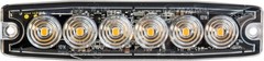 Buyers Products 8892200 5 Inch Amber Ultra‑Thin LED Strobe Warning Light,