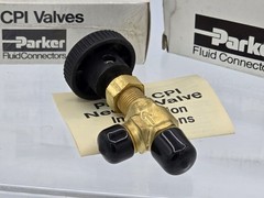 4 Lot | Vtg 1980s NOS PARKER Needle Valve 1/4″ NPT, 4M-V4-AK-B