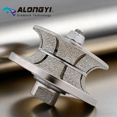 V-Shaped 30mm 1-1/4″ Full Bullnose Diamond Contour Bit with 5/8-11 Threads