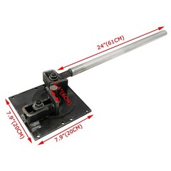 1-20mm Bearing Type Steel Bar Bender Manual Small Rebar Bending Machine Portable