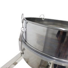 15.7in Electric Sieve Vibrating Screen Stainless Steel Shaker 100Mesh Screen110V