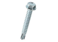 ITW Brands 21344 Series 80PK#12×1-1/2 Hex Screw, 12″ x 1-1/2″, Zinc Plated