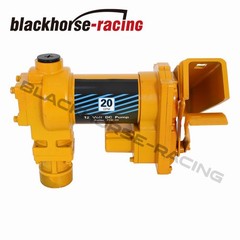 20GPM Fuel Transfer Pump Gasoline for Gas Diesel Kerosene w/ Flow Meter 12V DC