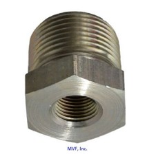 3/8″ X 1/4″ 3M/6M Threaded (NPT) Hex Bushing A105 Forged Steel FS12030221