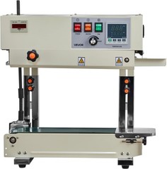Continuous Bag Band Sealing Machine 0.24-0.47 in Seal Width Vertical Band Sealer