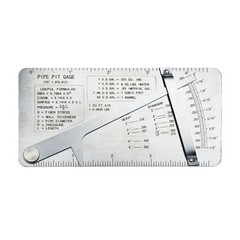 HFS(R) Pipe Pit Welding Gauge Inspection 0 to 1/2″ in 1/64″ & .020 Increments