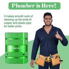 Copper PVC Deburring Cutters Tool Reamer Plumbing Tube Deburrer Copper Tube