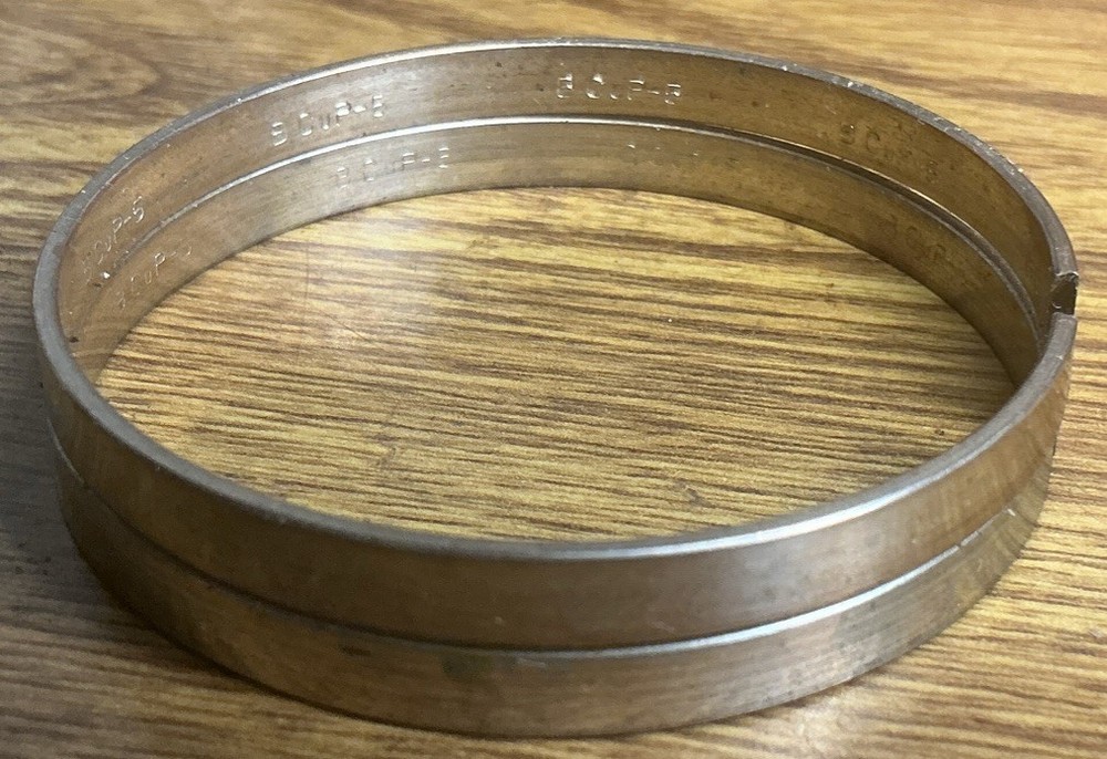 SILVER BRAZING RINGS 2 Inches X TWO PIECES