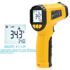 LCD Digital Non-contact Laser IR Infrared Thermometer Temp Meter Temperature Gun