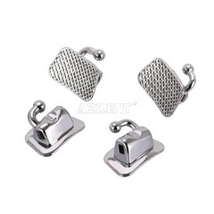 10X AZDENT Dental Orthodontic Bondable Buccal Tube 2nd Molar Edgwise 022 Non-Con