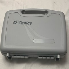 Q-Optics Eclipse by Ti Pure Titanium Dental Magnifying Loupes 2.5X w/Lght & Case