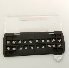 1 Set Dental Orthodontic Ceramic Brackets Braces Mini Roth/MBT 022/018 Slot 345