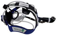 INTEGRA FIBER OPTIC SURGICAL HEADLIGHT SYSTEM WITH ADJUSTABLE HEADBAND