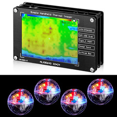1 Pack Infrared Thermal Imager with 4 Ghost Hunting Cat Ball Portable Equipment
