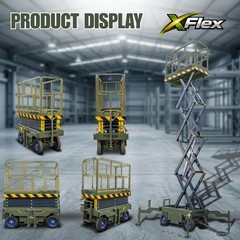 TYPHON xFlex-2037W Walk-Behind Scissor Lift 1102 lbs load capacity Electric 110V